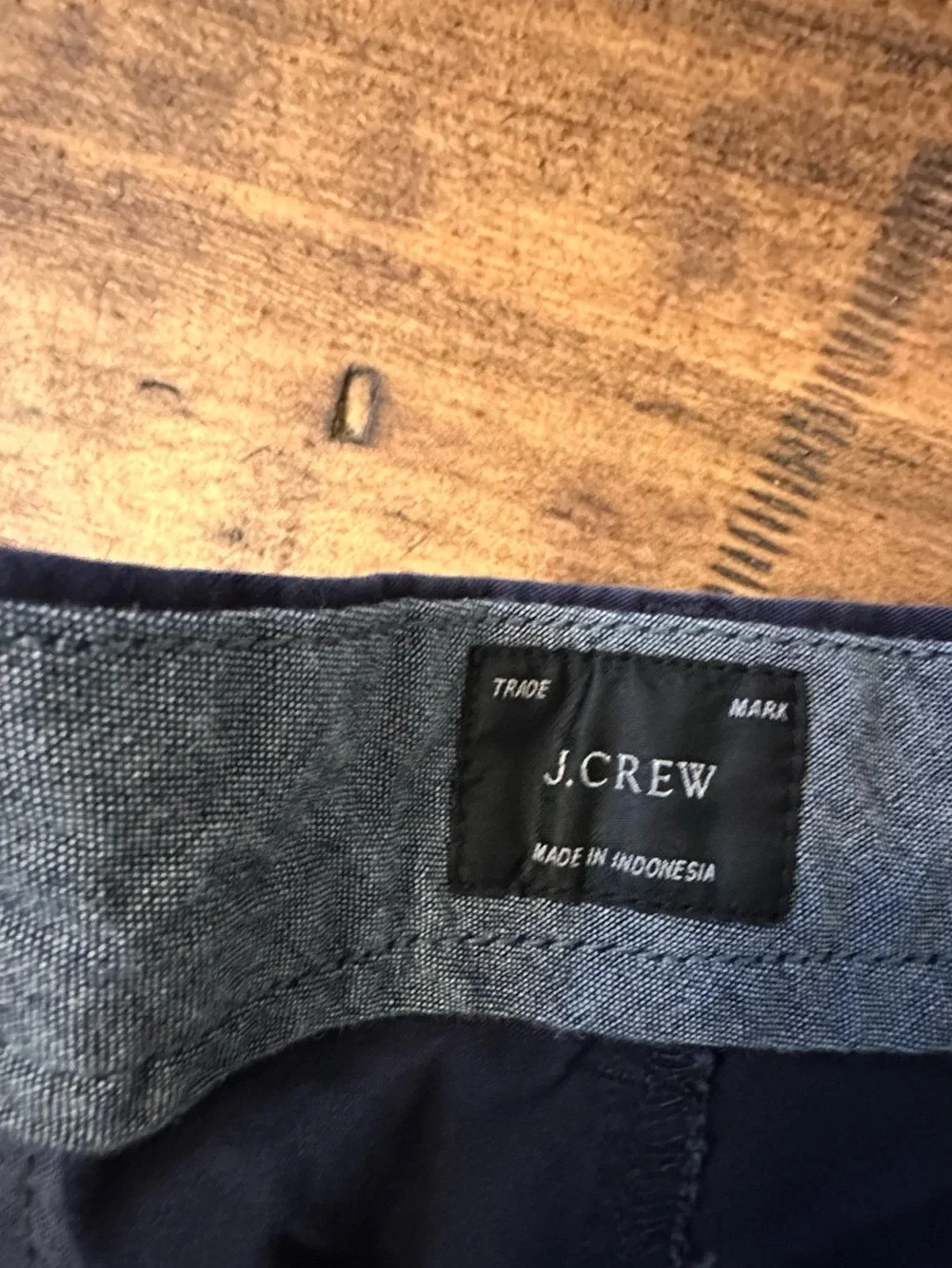 J. Crew Classic Navy Flat-Front Men's Shorts